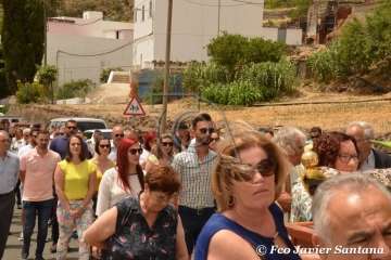 La Breña procesiona a sus patronos con la polémica de la gala Drag Queen aún latente (Foto Francisco Javier Santana)